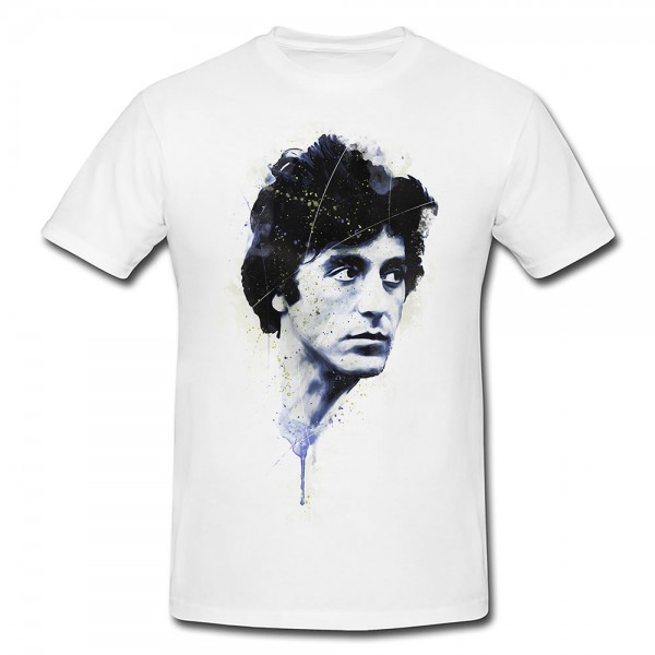 Al Pacino Premium Herren und Damen T-Shirt Motiv aus Paul Sinus Aquarell