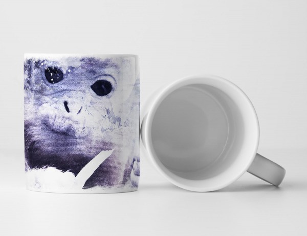 Sweet Monkey Tasse als Geschenk, Design Sinus Art