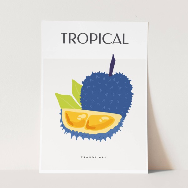 Tropische Früchte Dekorativ Modern Grafik Sommer