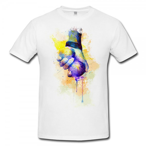 Boule Herren und Damen T-Shirt Sport Motiv aus Paul Sinus Aquarell