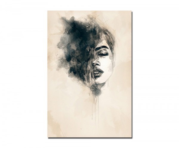 120x60cm Handmalerei Frau Gesicht abstrakt