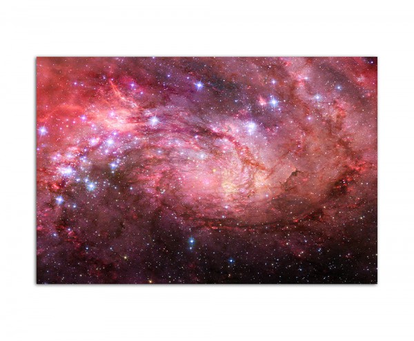 120x80cm Weltall Galaxie Sterne Planeten