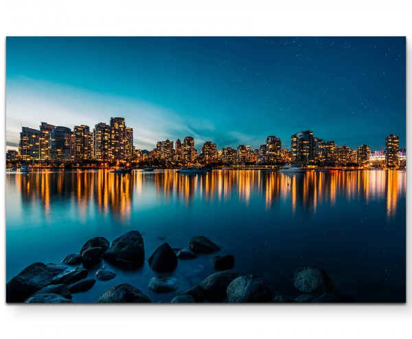Skyline von Vancouver - Leinwandbild