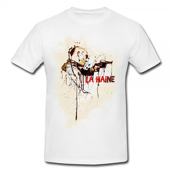 La Haine Premium Herren und Damen T-Shirt Motiv aus Paul Sinus Aquarell