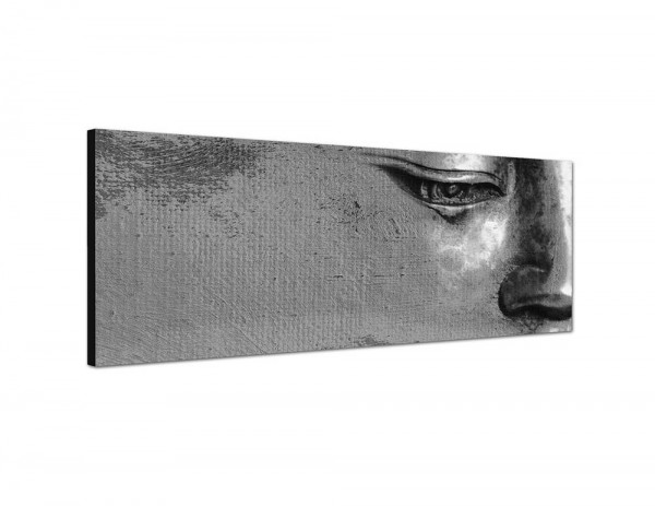 150x50cm Buddha Gesicht abstrakt