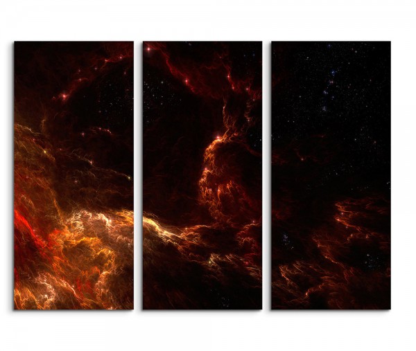 Bloody Nebula Fantasy Art 3x90x40cm