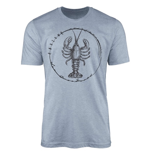 T-Shirt Tiefsee Fische - Serie: Sea Creatures , feine Struktur und sportlicher Schnitt / Sea 077