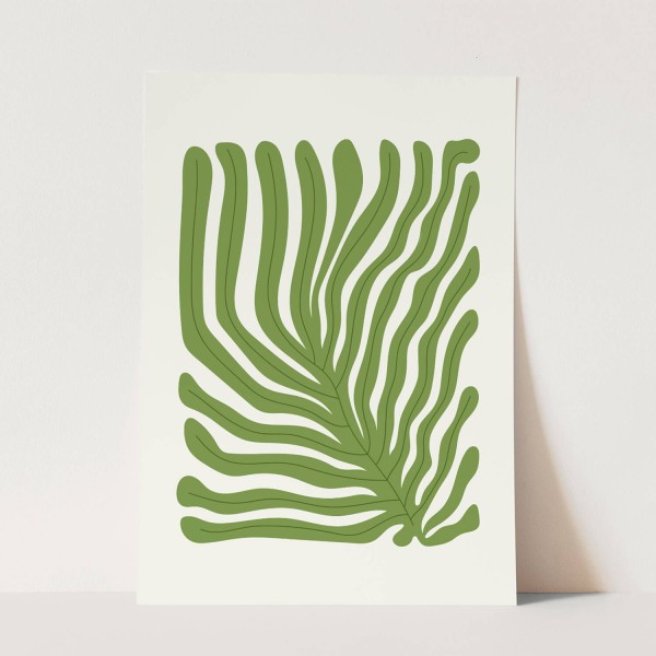 Schöne Illustration Pflanzenblätter Muster Minimal Dekorativ