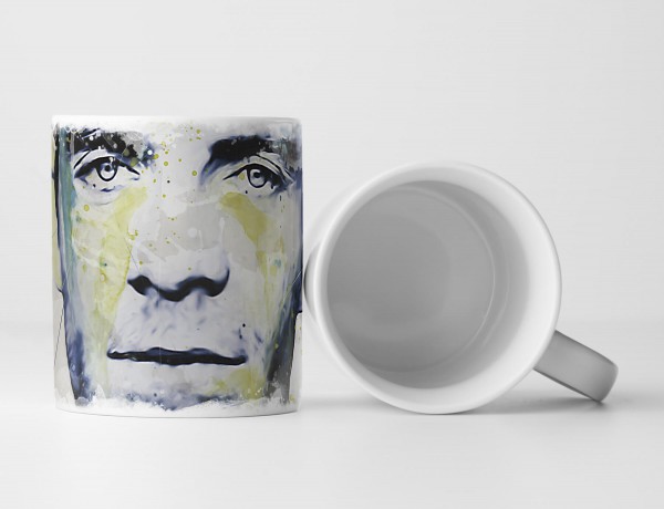 Michael Fassbender Tasse als Geschenk, Design Sinus Art