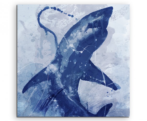 Hai Art 60x60cm Aquarell Art Leinwandbild