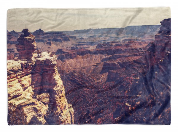 Handtuch Strandhandtuch Saunatuch Kuscheldecke mit Fotomotiv Arizona Berge Grand Canyon