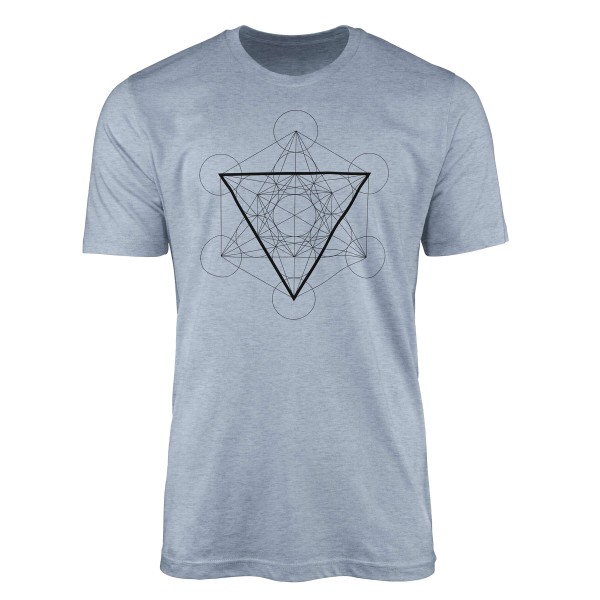 Premium T-Shirt Alchemy Serie Symbole angenehmer Tragekomfort feine Struktur No.0087