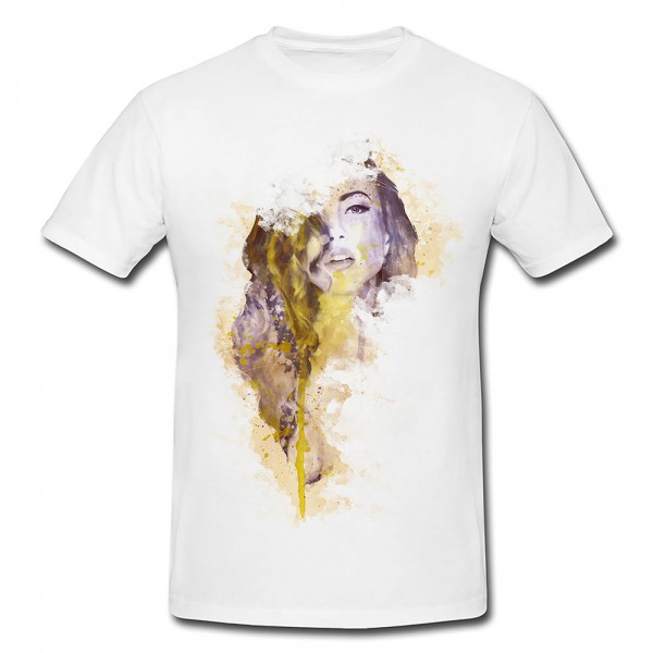 Miranda Premium Herren und Damen T-Shirt Motiv aus Paul Sinus Aquarell