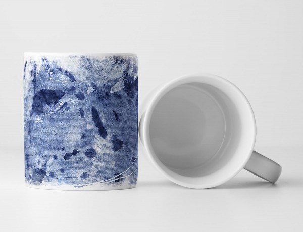 Snow Leopard Tasse als Geschenk, Design Sinus Art