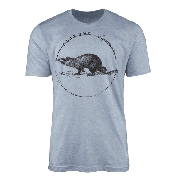 Evolution Herren T-Shirt Rattenigel