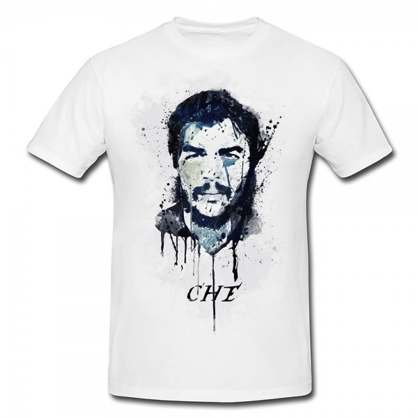 Che Guevara Premium Herren und Damen T-Shirt Motiv aus Paul Sinus Aquarell