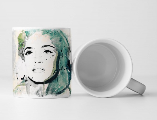 Madonna Tasse als Geschenk, Design Sinus Art