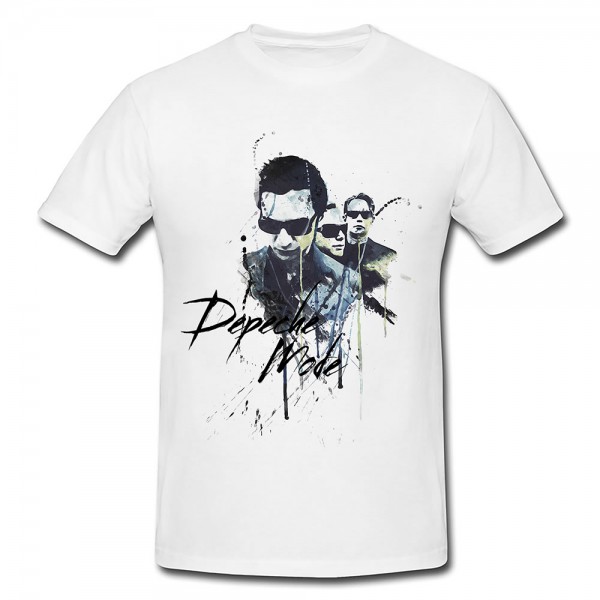 Depeche Mode III Premium Herren und Damen T-Shirt Motiv aus Paul Sinus Aquarell