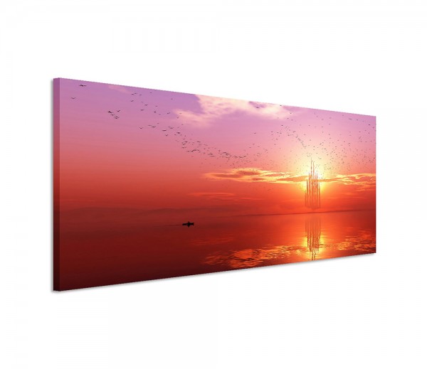 Fantasy Red Sunset 150x50cm