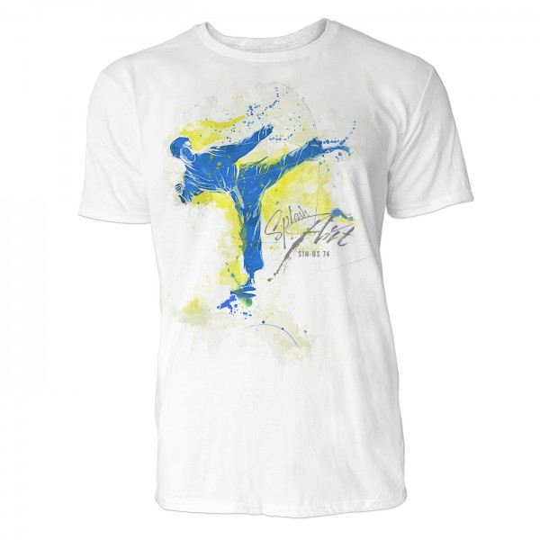 Judokick Sinus Art ® T-Shirt Crewneck Tee with Frontartwork