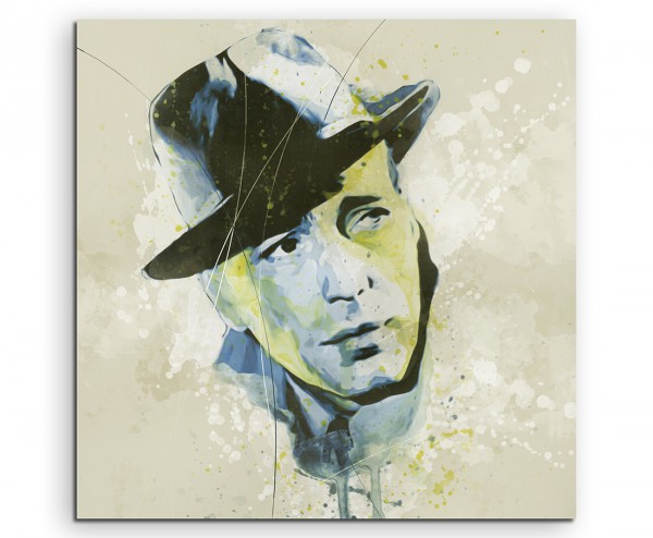 Humphrey Bogart Aqua 60x60cm Aqua Art Wandbild