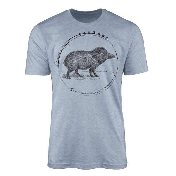 Evolution Herren T-Shirt Wildschwein