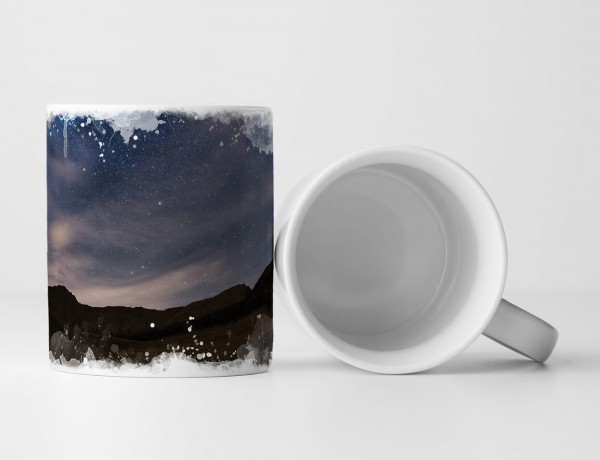 Tasse Geschenk 180 Grad-Fotografie – Sternenhimmel und Milchstraße