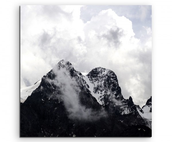 Landschaftsfotografie – Szenische Berglandschaft auf Leinwand