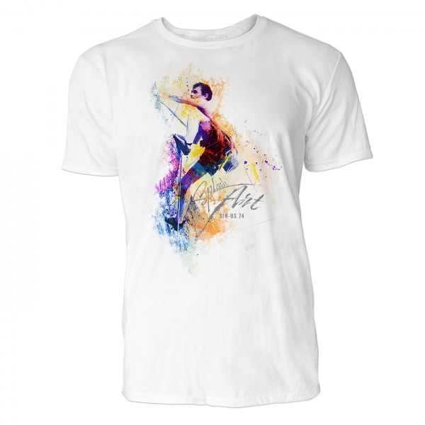 Kletterer Sinus Art ® T-Shirt Crewneck Tee with Frontartwork