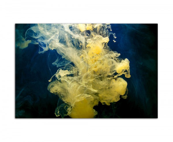 120x80cm Farbe Unterwasser gelb