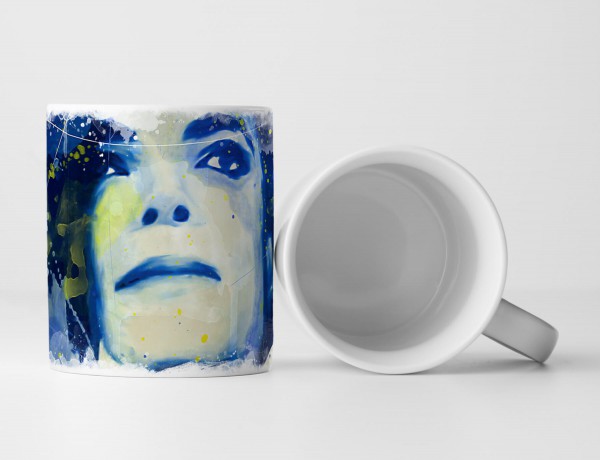Michael Jackson IV Tasse als Geschenk, Design Sinus Art