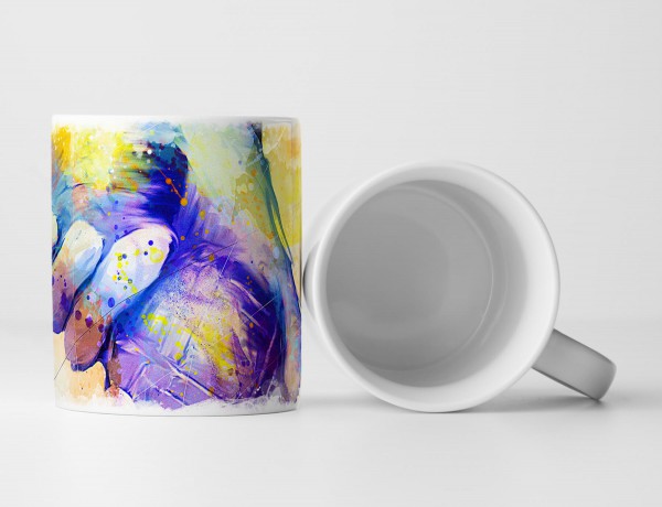 Boule Tasse als Geschenk, Design Sinus Art