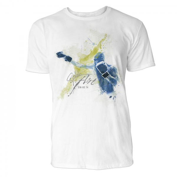 Boxer Sinus Art ® T-Shirt Crewneck Tee with Frontartwork