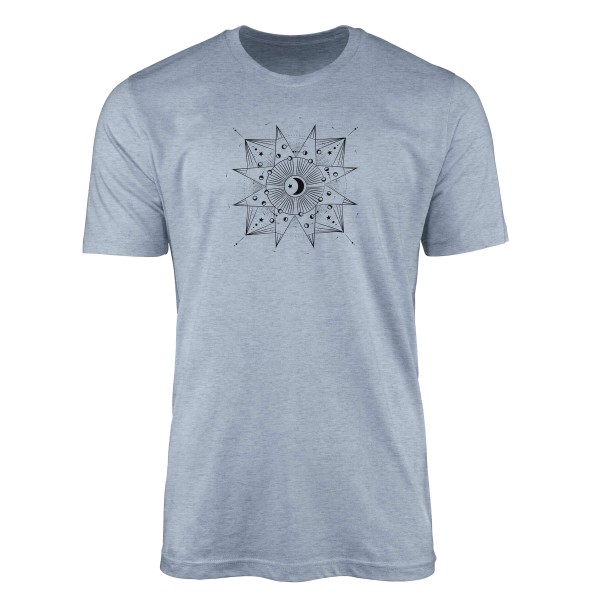 Premium T-Shirt Alchemy Serie Symbole angenehmer Tragekomfort feine Struktur No.0065