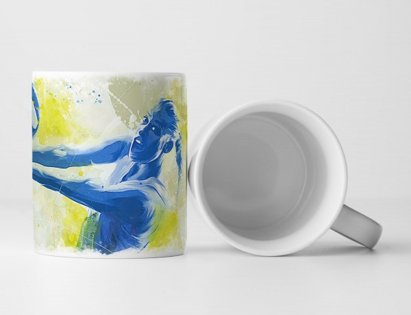 Volleyball I Tasse als Geschenk, Design Sinus Art