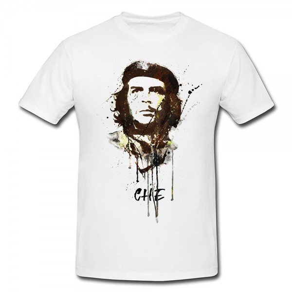 Che Premium Herren und Damen T-Shirt Motiv aus Paul Sinus Aquarell