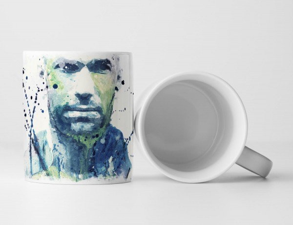 Zinedine Zidane Tasse als Geschenk, Design Sinus Art