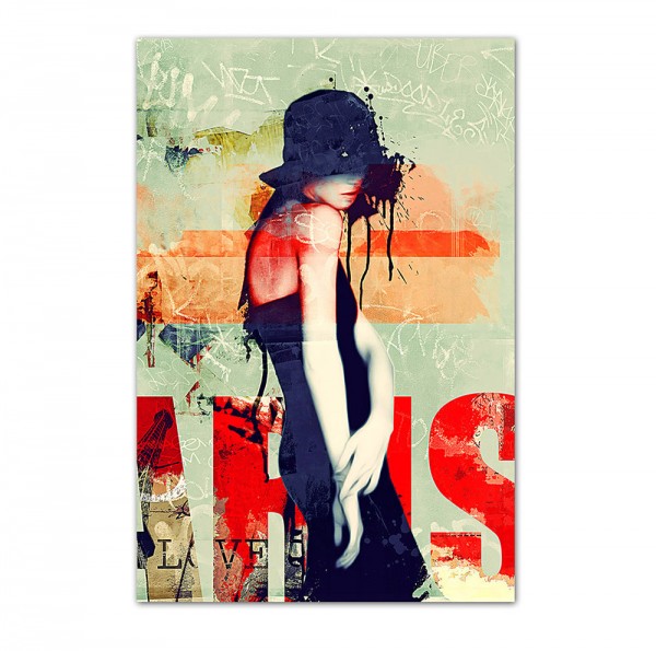 Paris girl, Art-Poster, 61x91cm