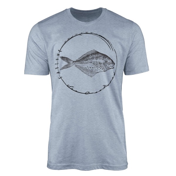 T-Shirt Tiefsee Fische - Serie: Sea Creatures , feine Struktur und sportlicher Schnitt / Sea 069