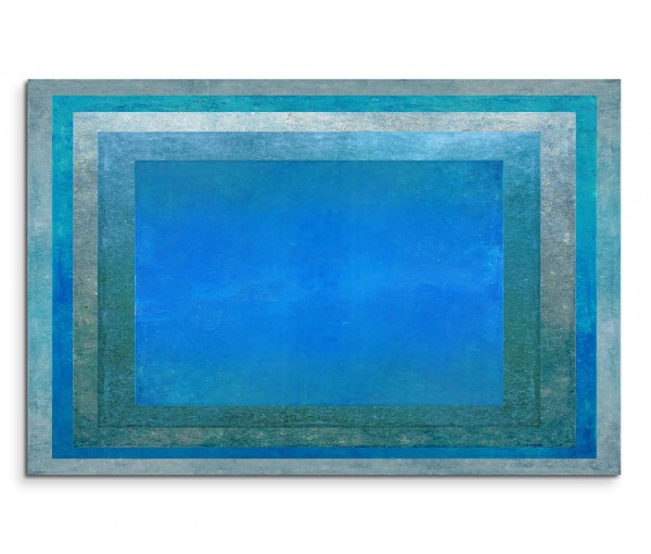 120x80cm Wandbild Hintergrund abstrakt blau grau grün