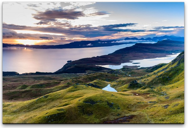 Schottland Panorama Wandbild in verschiedenen Größen