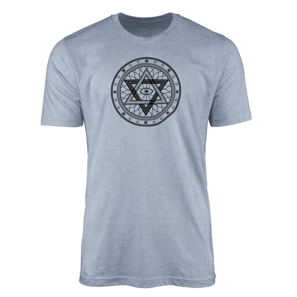 Premium T-Shirt Alchemy Serie Symbole angenehmer Tragekomfort feine Struktur No.0037