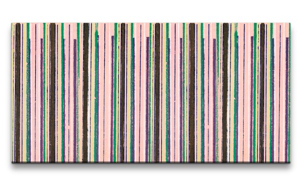Remaster 120x60cm Kunstvolle Illustration Streifen Muster Dekorativ Bauhaus Abstrakt