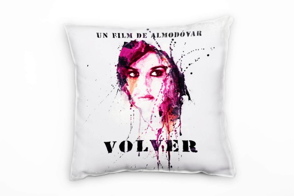 Penelope Cruz Volver Deko Kissen Bezug 40x40cm für Couch Sofa Lounge Zierkissen