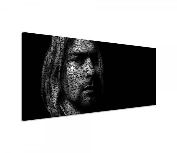Kurt Cobain Portrait 150x50cm