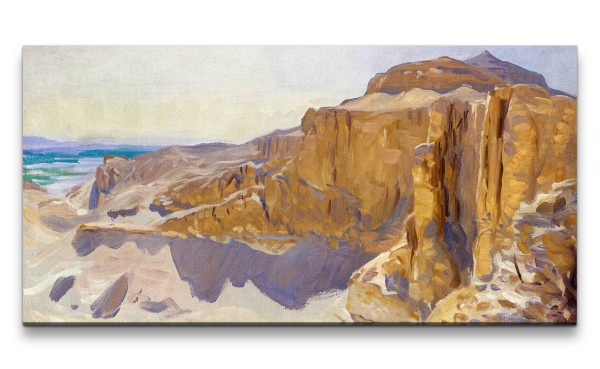 Remaster 120x60cm John Singer Sargent weltberühmtes Gemälde zeitlose Kunst Berge Klippen Natur