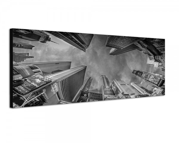 150x50cm New York Times Square Hochhäuser Himmel