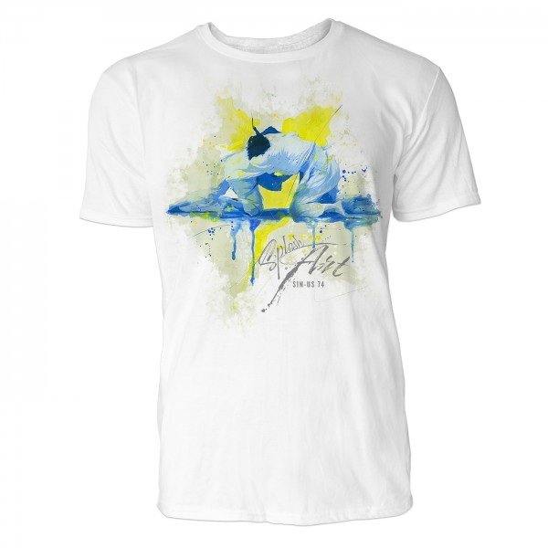Judo Sinus Art ® T-Shirt Crewneck Tee with Frontartwork
