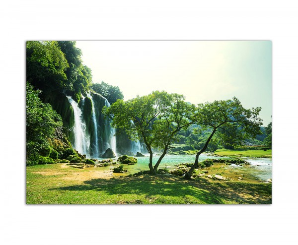 120x80cm Ban-Chioc-Detain Wasserfall Vietnam