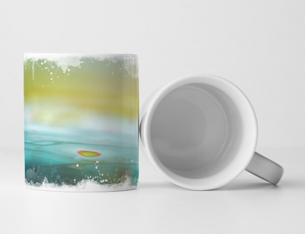 Tasse Geschenk Abstrakte Fotografie – Wasser